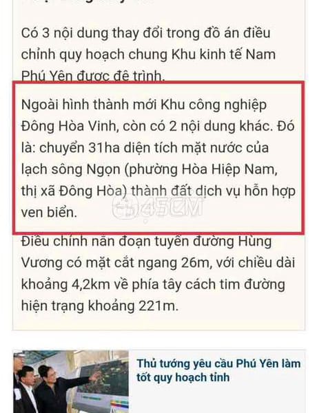 Hot Giảm Mạnh lô đất vieu biển TĐC Phú Lạc, Đông Hoà, Phú Yên. - Đất đai 5