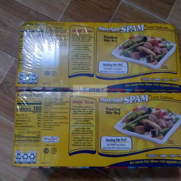 Thịt hộp SPAM chính hãng - Thực phẩm 5