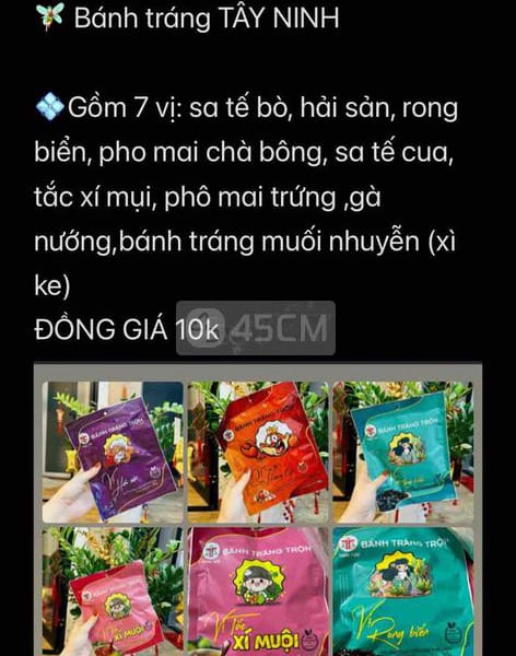bánh tráng trộn Tây Ninh - Thực phẩm 2