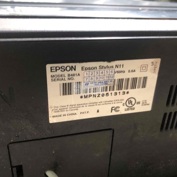 Xác máy in Epson B481A - Văn phòng 3