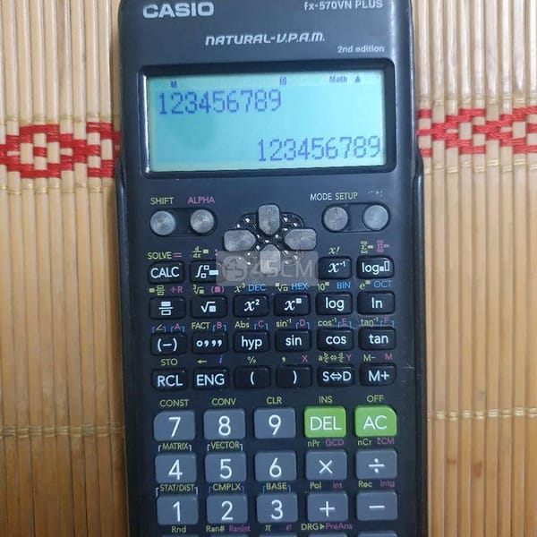 Máy tính Casio fx 570vn plus 2nd edition - Văn phòng 0