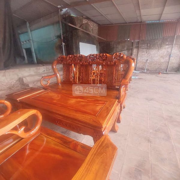Bộ bàn ghế minh quốc đào, chất lượng gỗ xà cừ đỏ - Nội thất 3