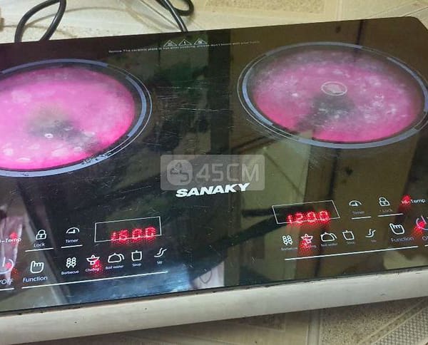 Bếp đôi Sanaky 2 hồng ngoại - Khác 0