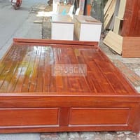 giường gỗ thanh lý - Giường