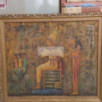 Tranh sơn dầu nghệ thuật xưa - Đồ sưu tầm