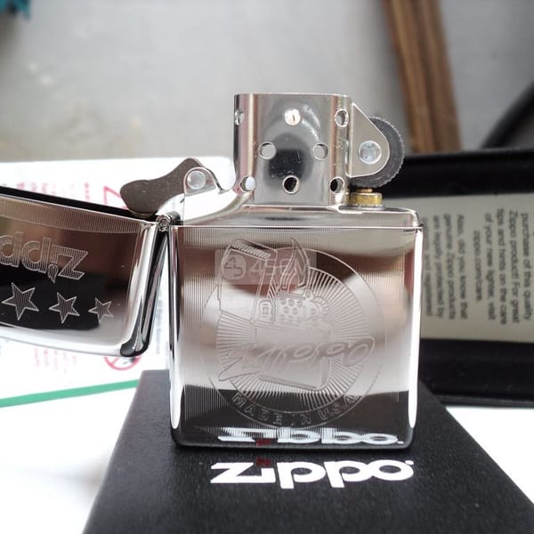 Zippo [có 1 0 2, Chất ] 5 SAO, BIỂU TƯỢNG CỦA HÃNG - Đồ sưu tầm 3