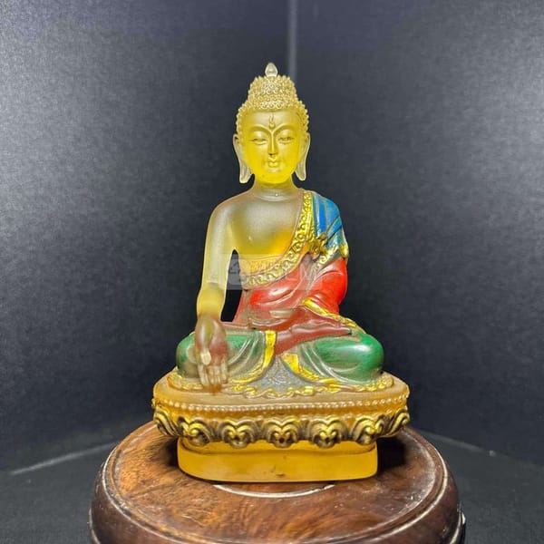Tượng Phật lưu ly tuyệt đẹp.Kính quý tín hữu duyên - Đồ sưu tầm 1
