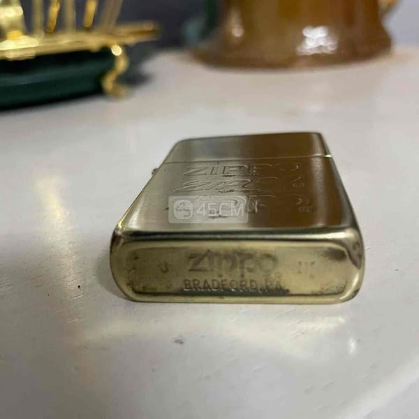 Zippo 1987  Ruột mỡ vàng trùng - Đồ sưu tầm 2