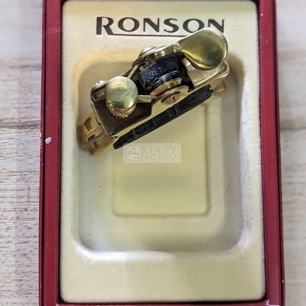 Ronson Banjo mạ vàng chính hãng - Đồ sưu tầm 4