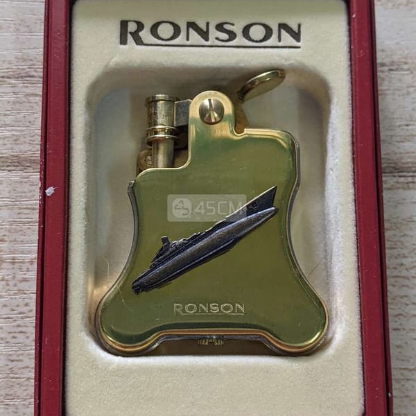 Ronson Banjo mạ vàng chính hãng - Đồ sưu tầm 0