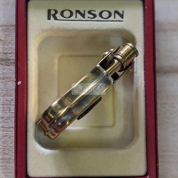 Ronson Banjo mạ vàng chính hãng - Đồ sưu tầm 3