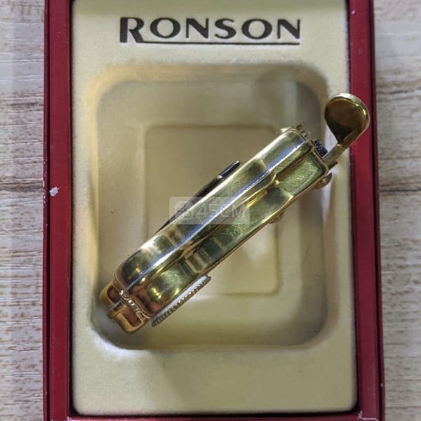 Ronson Banjo mạ vàng chính hãng - Đồ sưu tầm 1