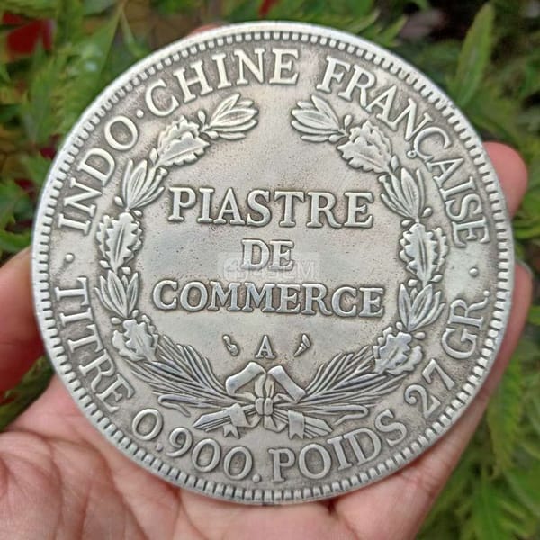 Đồng bạc xoè bà đầm 1908 - Đồ sưu tầm 1