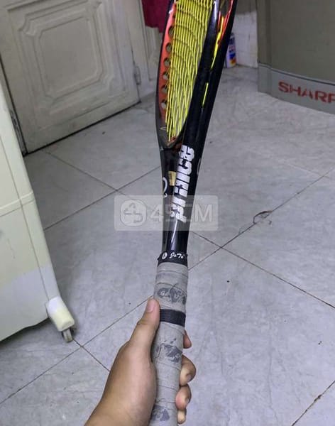 Vợt tennis Prince O3 Red 280g mặt 105 inch - Thể thao 2