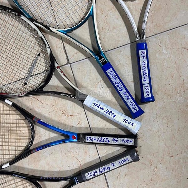 Mấy cây Vợt Tennis hãng nổi tiếng, có chút lỗi nhẹ - Thể thao 1