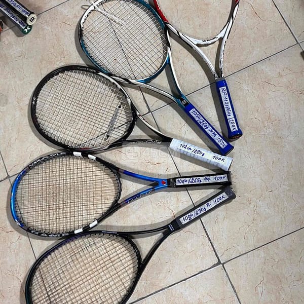 Mấy cây Vợt Tennis hãng nổi tiếng, có chút lỗi nhẹ - Thể thao 0