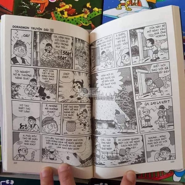 Truyện tranh Doraemon 24 tập truyện dài mới 99% - Sách truyện 4