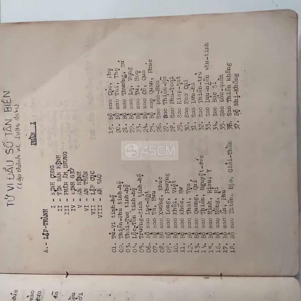 Sách xưa" Tử vi đẩu số" của Thái Thứ Lang in 1956. - Sách truyện 3