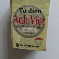 Từ điển Anh Việt - Sách truyện