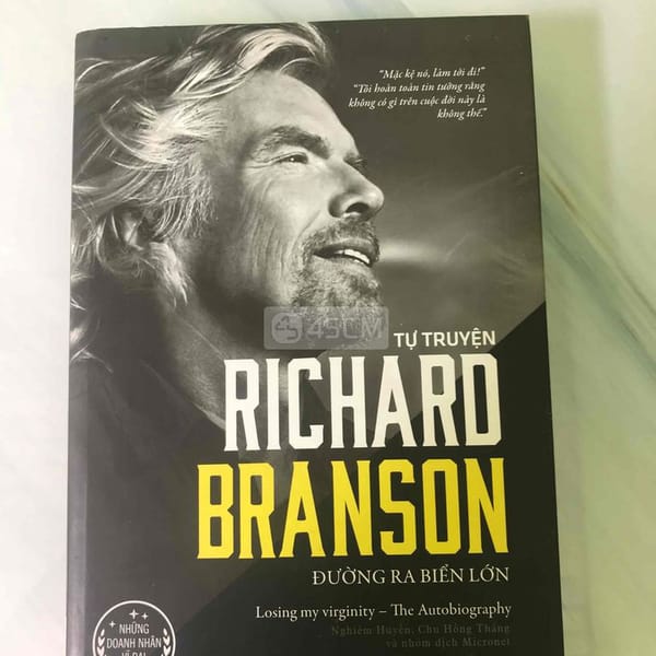 Đường ra biển lớn - tự truyện Richard Branson - Sách truyện 0