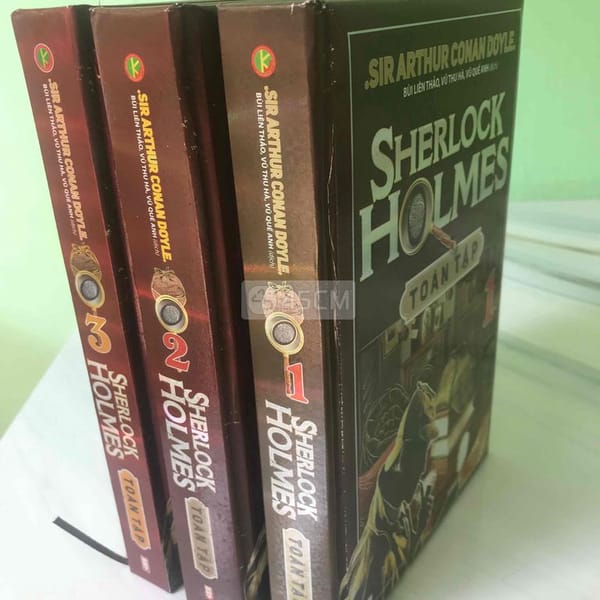 Sherlock Holmes trọn bộ 3 cuốn - Sách truyện 0