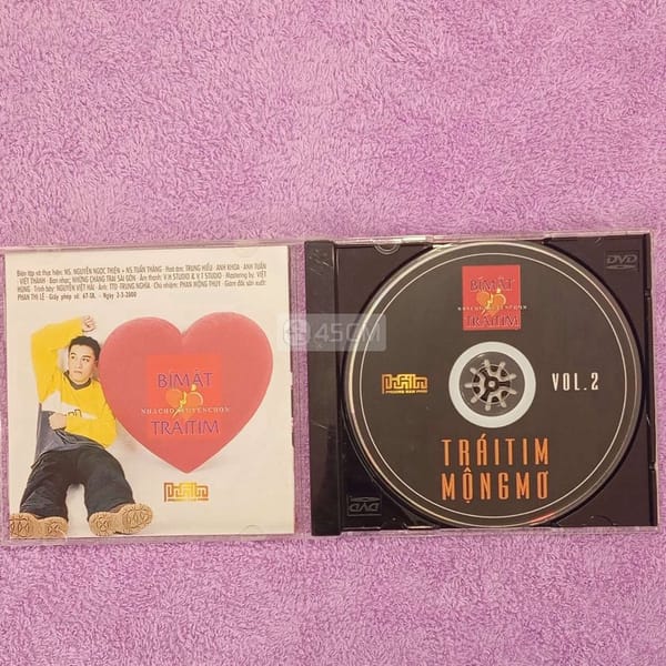 CD ca nhạc - Trái tim mộng mơ - Đĩa gốc - Sở thích khác 2