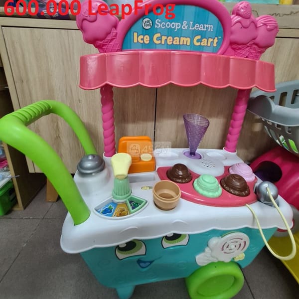 thanh lý xe kem đồ chơi xài pin cho bé - Mẹ và bé 0