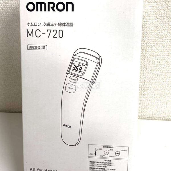 Máy đo nhiệt độ và thân nhiệt cho bé OMRON MC 720 - Mẹ và bé 0