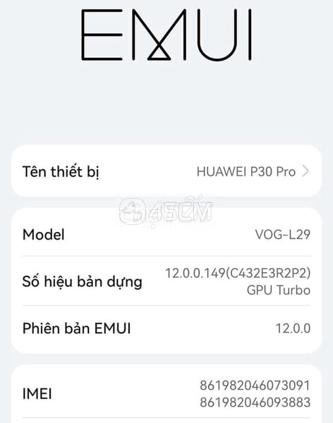 Huawei P30Pro 128G - P Series 1