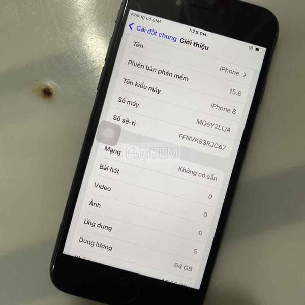 Iphone 8 64G zin chuẩn, full chức năng - Iphone 8 Series 2