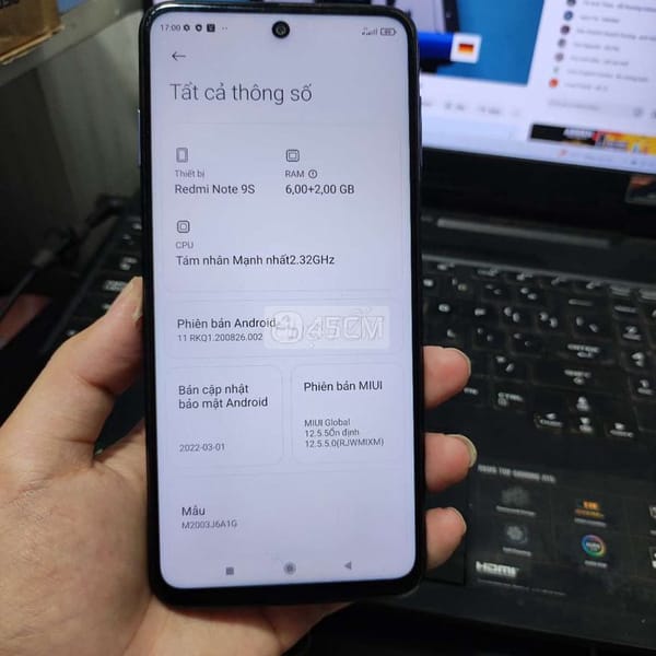Xiaomi Redmi Note 9s 6/128g - Redmi Note Series  4