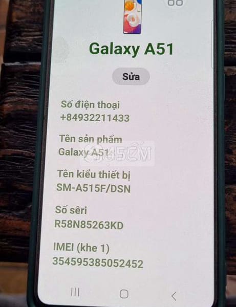 ĐT SAMSUNG A51 128GB - Galaxy A Series 3