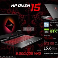 HP OMEN 15 2018 [ GTX 1050 - 4 GB ] - OMEN