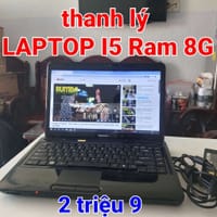 thanh lý rẻ : Laptop Xách Tay i5 Ram 8G Zin Ok - Satellite Series