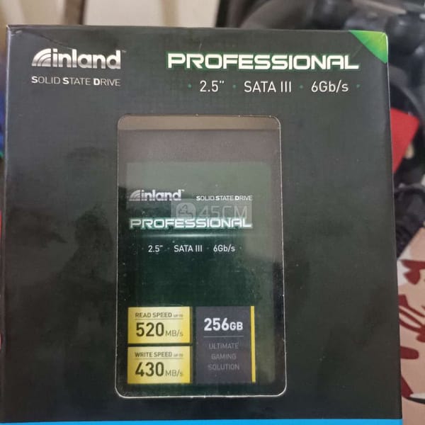 Ổ cứng INLAND Professional 256GB SSD SATA III - Máy tính 0