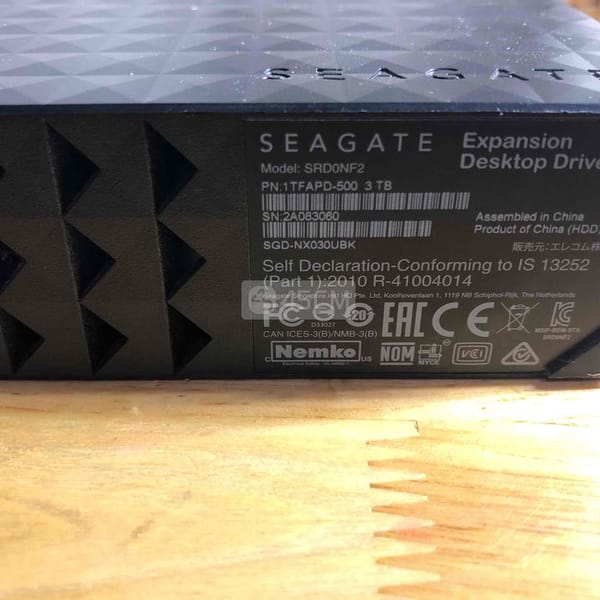 Thanh lý ổ cứng  Seagate Expansion Desktop 3TB - Máy tính 0