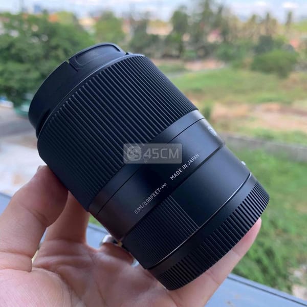 Lens Sigma 30 F1.4 Ngàm Canon M đẹp 99% - Ống kính máy ảnh 1