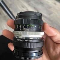 Lens MF Minolta 55F1.7 kèm ngàm cho Sony - Ống kính máy ảnh