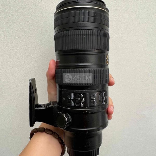 Nikon 70-200mm F2.8 VR II NANO xài tốt nét căng - Ống kính máy ảnh 1