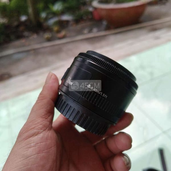 # ống Canon 50f1.8 đời 2 huyền thoại - Ống kính máy ảnh 1