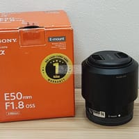 Lens sony 50mm F1.8 OSS - Ống kính máy ảnh