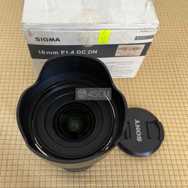 lens sigma 16 f1.8 sony - Ống kính máy ảnh 3