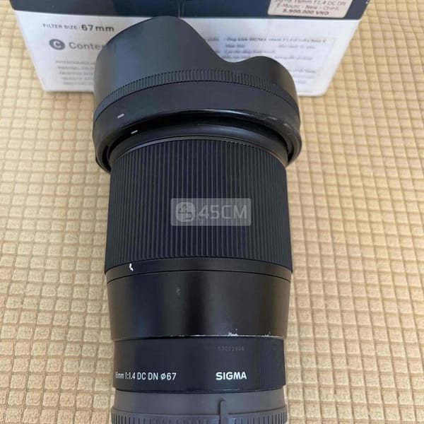 lens sigma 16 f1.8 sony - Ống kính máy ảnh 4
