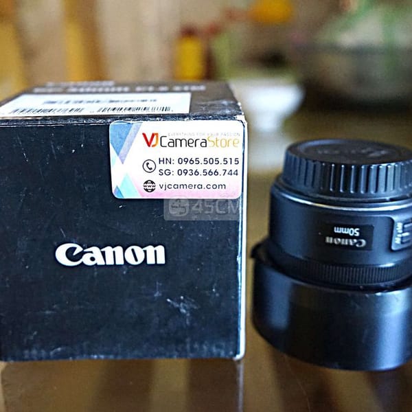 Len canon 50-1.8 stm - Ống kính máy ảnh 0