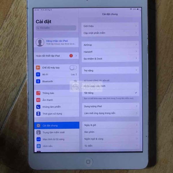 ipad mini 2 bản wifi xem youtube zalo facebokk v.v - iPad Mini Series 1