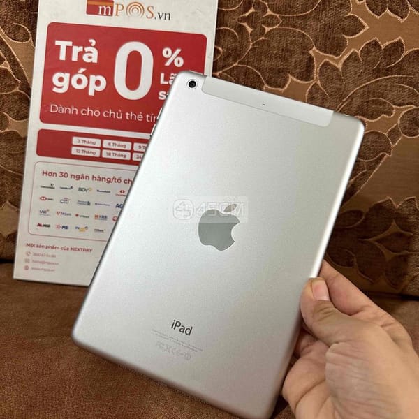 IPad Mini 2 Sử dụng Sim 4G wifi 64Gb Trắng - iPad Mini Series 2