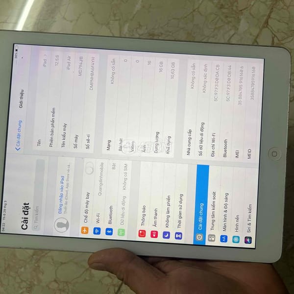 ipad air 1 bản 4 G wifi - iPad Air Series 1
