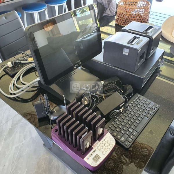 Thanh lý máy pos tính tiền và máy in bill máy rung - Máy tính 0