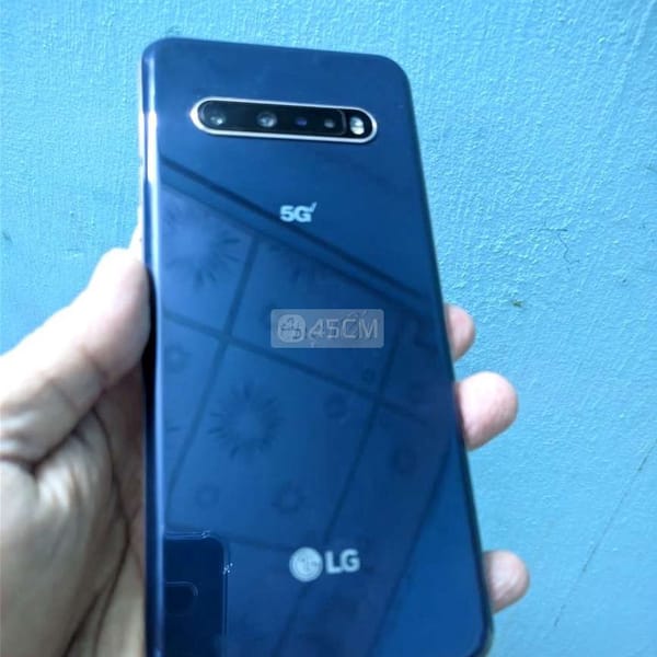 Ốp phụ kiện chính hãng LG V60 xanh dương - Ốp lưng 0