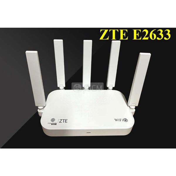 Bộ phát router Wifi 6 ZTE E2633 AX3000, Mesh - Khác 0